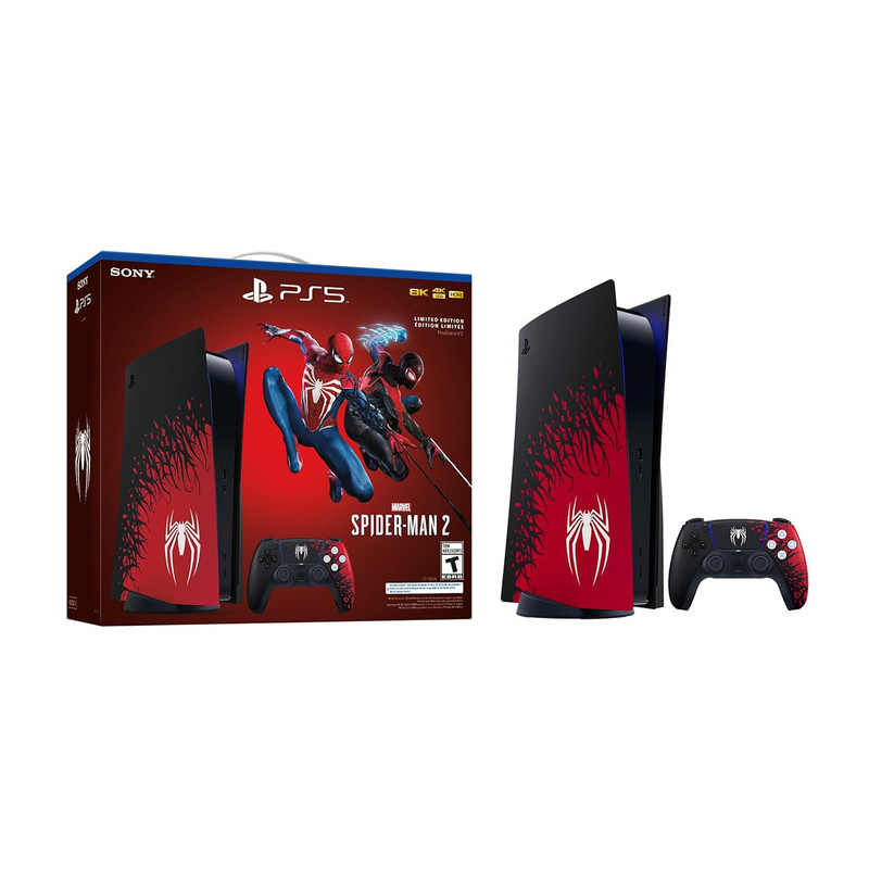 قیمت و خرید کنسول بازی سونی مدل PlayStation 5 Marvels Spider-Man 2 Limited Edition ظرفیت 825 گیگابایت